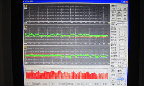 The control system of extrusion machine line