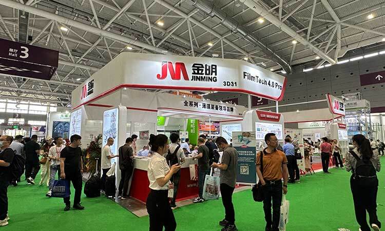 Jinming Plastic Extrusion Machine Manufacturer in Chinaplas 2023