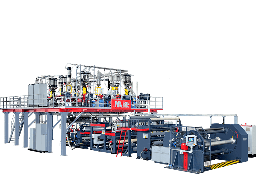 SupereX Series-5 to 11 Layer High-barrier Cast Film Extrusion Machine complete unit